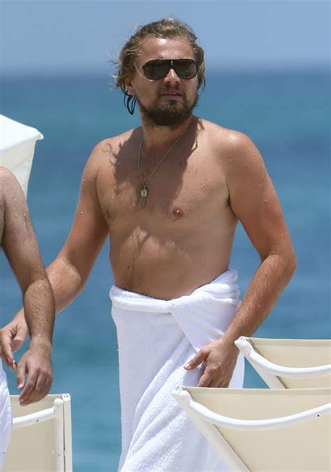 leo dicaprio shirtless